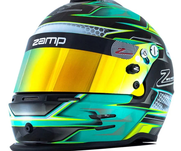 XRACE.DK - ZAMP RZ-42 GREEN/SILVER - GO KART HELMET – XRace.dk XRACE.DK - ZAMP RZ-42 GREEN/SILVER - GO KART HELMET – XRace.dk